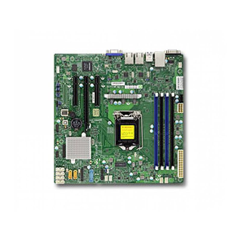 Foto van Supermicro x11ssl-f moederbord socket intel 1151 vormfactor micro-atx