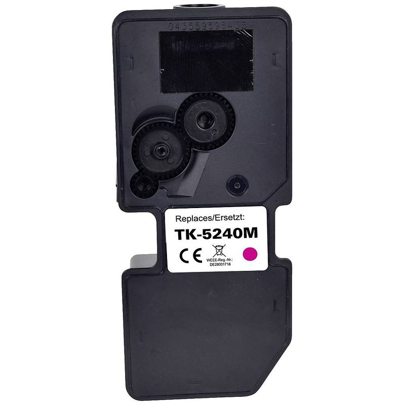 Foto van Renkforce tonercassette vervangt kyocera tk-5240m compatibel magenta 3000 bladzijden rf-5609720