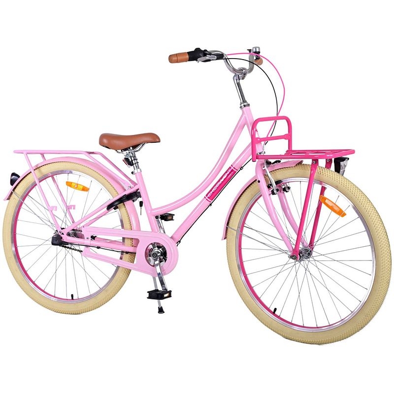 Foto van Volare excellent kinderfiets - meisjes - 26 inch - roze - 3 versnellingen