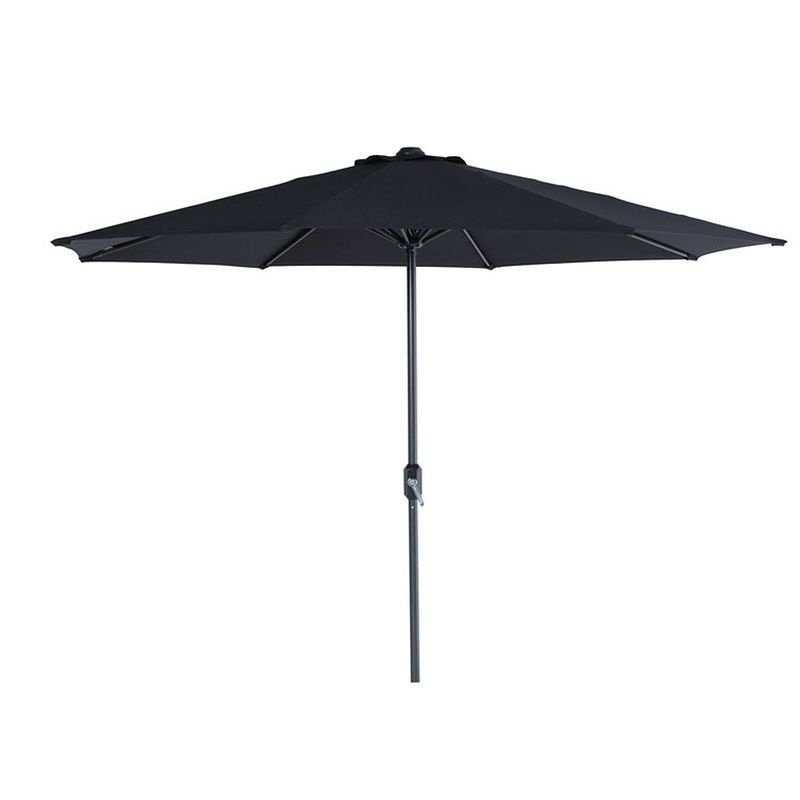 Foto van Garden impressions lotus parasol ø300 cm - zwart