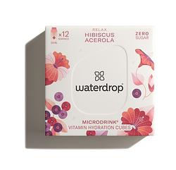 Foto van Waterdrop microdrink vitamin hydration cubes - relax