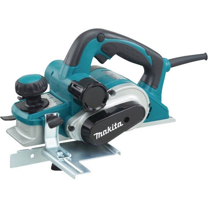 Foto van Makita makita elektrische schaafmachine schaafbreedte: 82 mm 850 w felsdiepte (max.): 25 mm