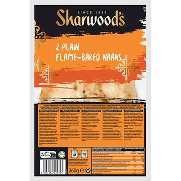 Foto van Sharwoods mini naan 260g bij jumbo