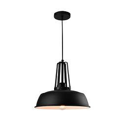 Foto van Quvio hanglamp rond zwart - quv5080l-black