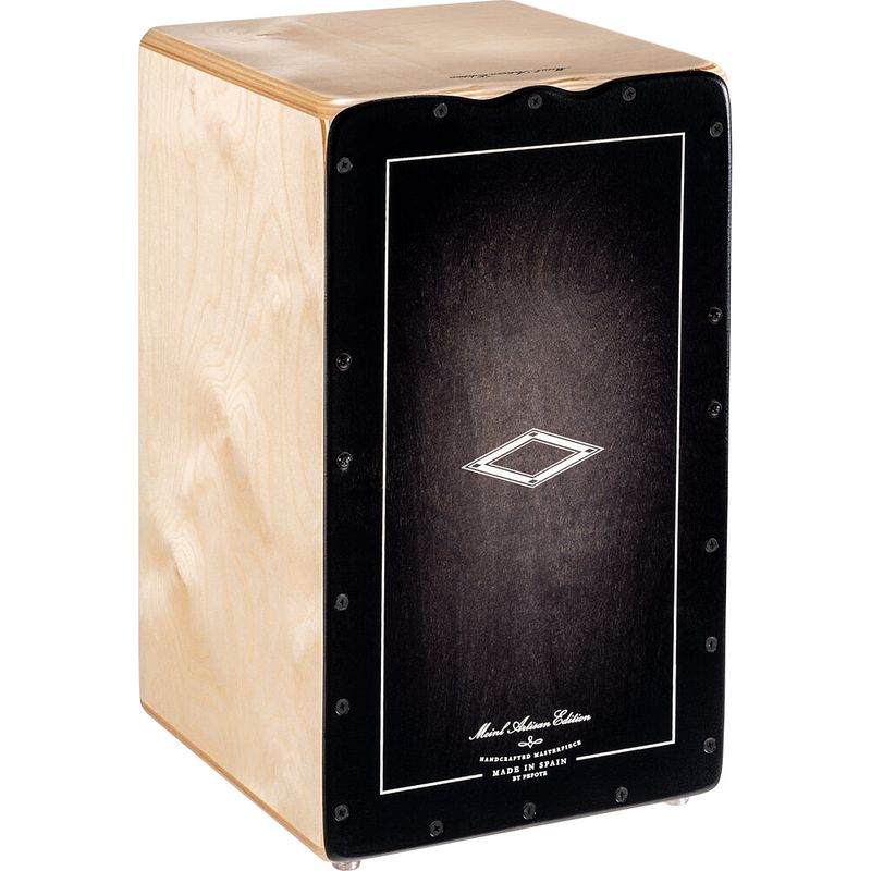 Foto van Meinl aesleyb artisan edition soleá ebony burst cajon