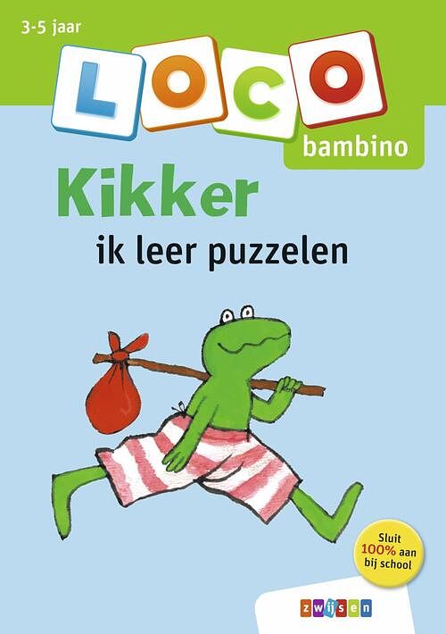 Foto van Kikker ik leer puzzelen - max velthuijs - paperback (9789048743926)