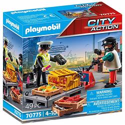 Foto van Playmobil city action - douanecontrole (70775)
