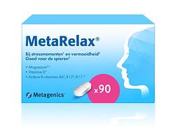 Foto van Metagenics metarelax tabletten