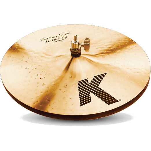 Foto van Zildjian k custom dark hihat 14 inch