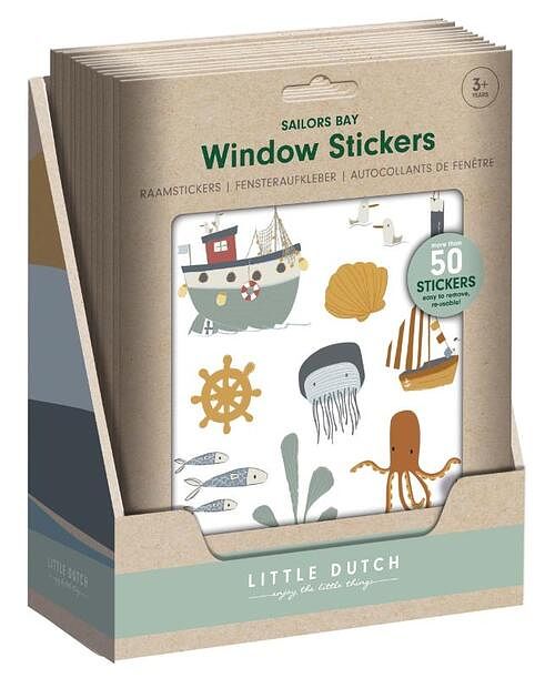 Foto van Little dutch raamstickers - sailors bay set - overig (8785278365472)