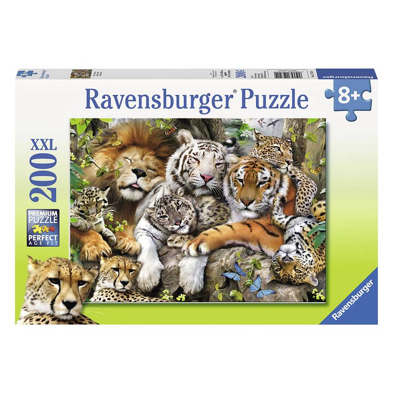 Foto van Ravensburger puzzel xxl een tukje doen - 200 stukjes