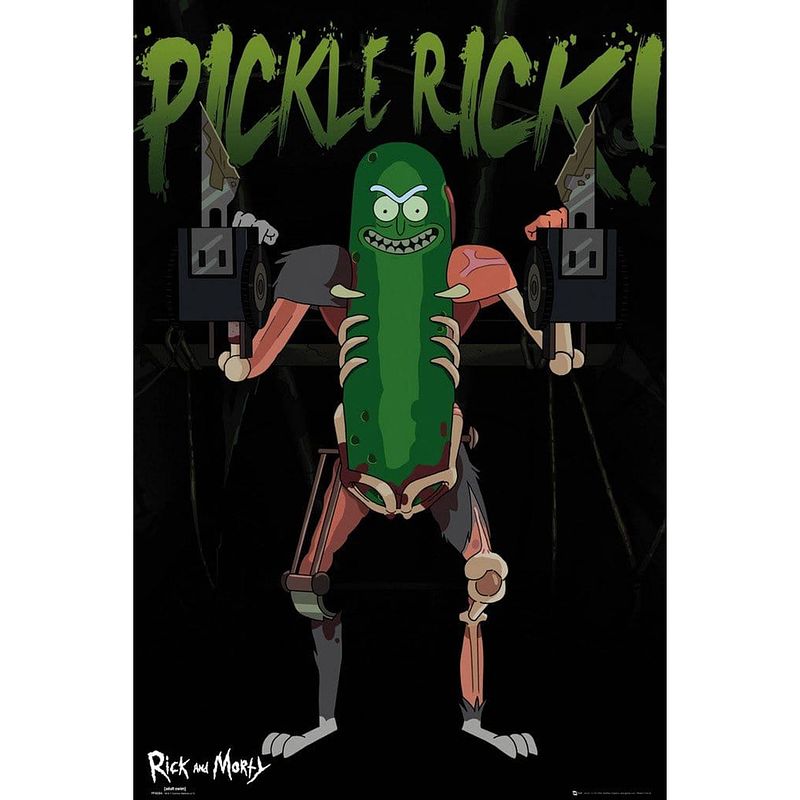 Foto van Gbeye rick and morty pickle rick poster 61x91,5cm