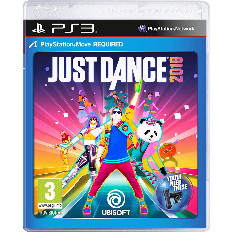 Foto van Ps3 just dance 2018