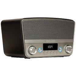 Foto van Aiwa bstu-750bk tafelradio fm aux, bluetooth, fm, usb grijs