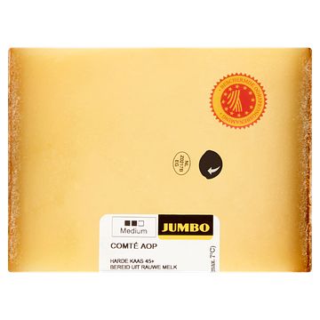 Foto van Jumbo comte aop harde kaas 45+ ca. 130g