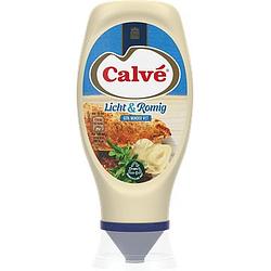 Foto van Calve mayonaise licht & romig squeeze 430ml bij jumbo