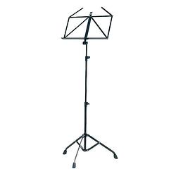 Foto van Konig & meyer 107 black touring stand pro muziekstandaard