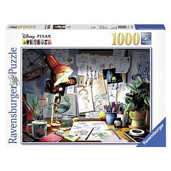 Foto van Ravensburger puzzel disney pixar bureau - 1000 stukjes