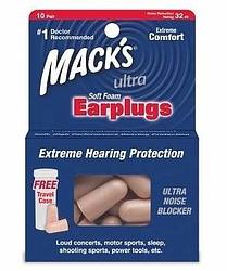 Foto van Macks ultra noise blocker earplugs