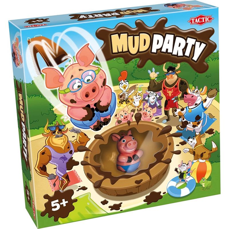 Foto van Tactic gezelschapsspel mud party