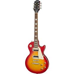 Foto van Epiphone les paul classic worn heritage cherry sunburst elektrische gitaar