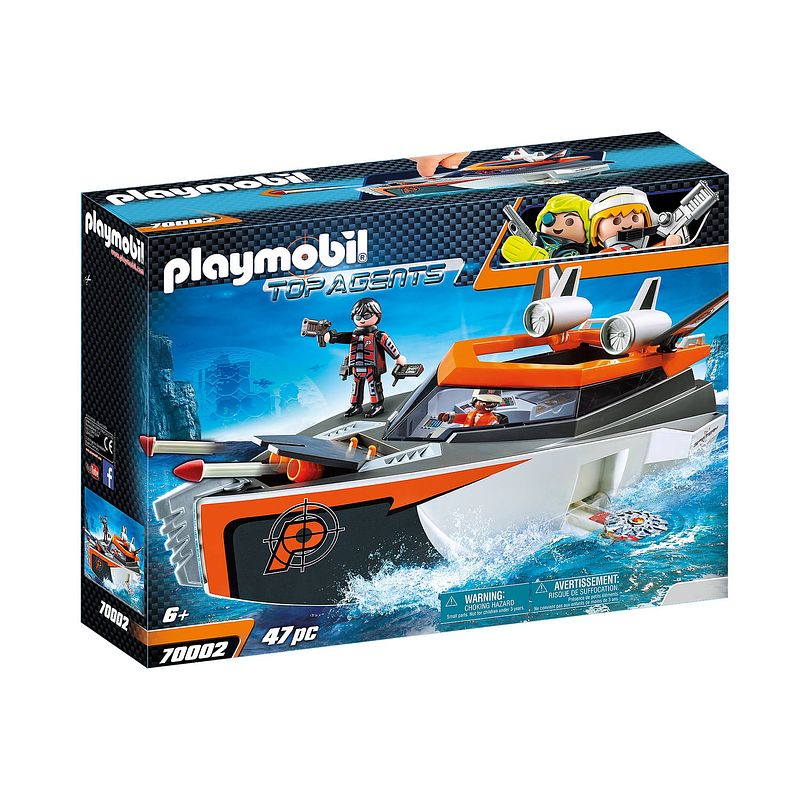 Foto van Playmobil spy team turboschip (70002)