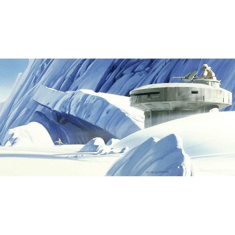 Foto van Komar star wars classic rmq hoth echo base vlies fotobehang 500x250cm 10-banen