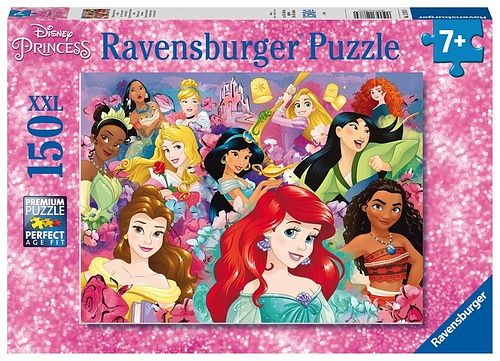 Foto van Ravensburger - xxl puzzel van 150 stukjes dromen kunnen uitkomen / disney prinsessen