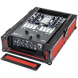 Foto van Odyssey fr12mixbkredxd flightcase voor 12 inch mixer rood