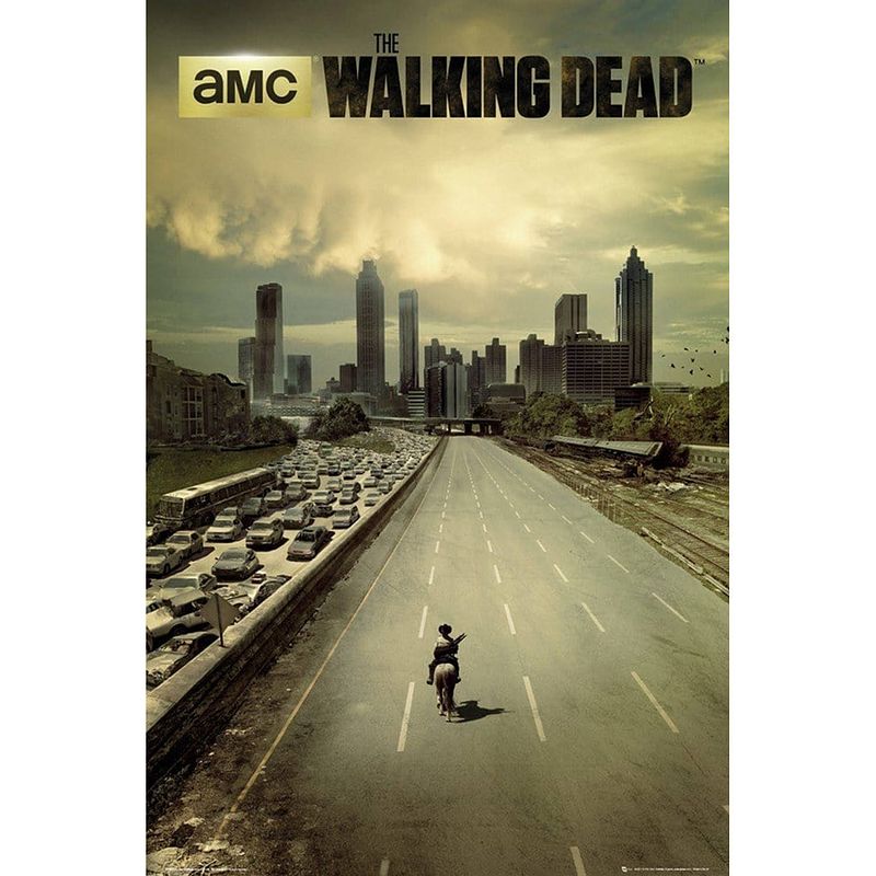 Foto van Gbeye the walking dead city poster 61x91,5cm