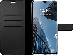 Foto van Valenta gel skin samsung galaxy a14 4g / 5g book case leer zwart