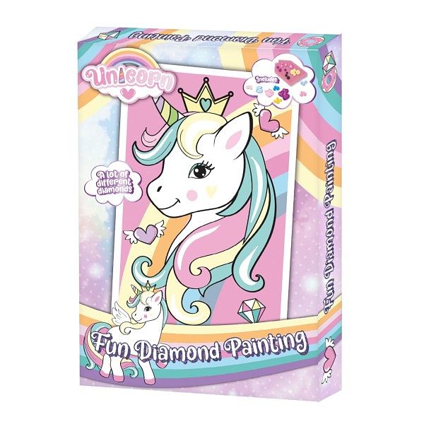 Foto van Unicorn diamond painting