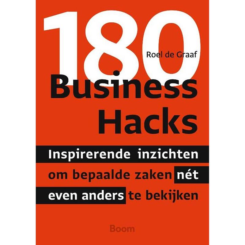 Foto van 180 business hacks