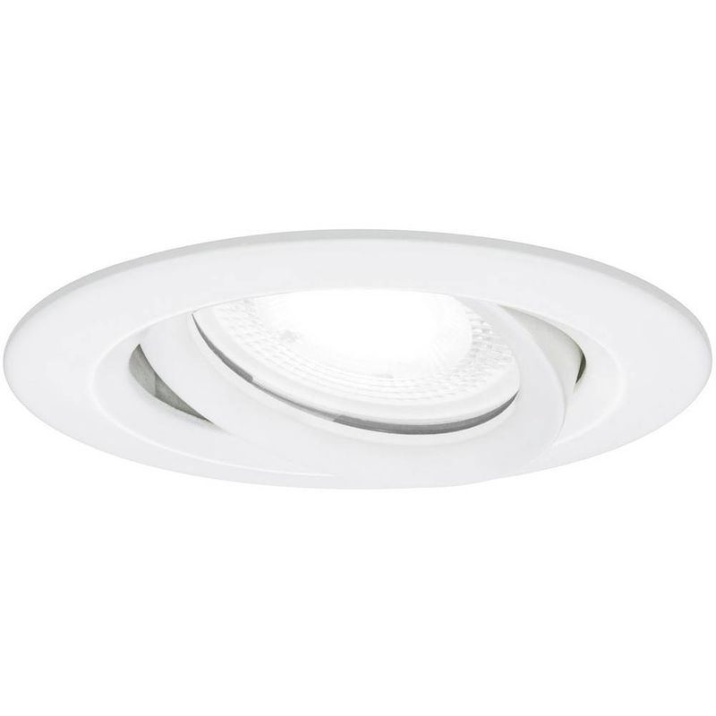 Foto van Paulmann nova plus inbouwlamp voor badkamer led gu10 6 w ip65 wit (mat)