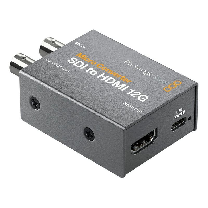 Foto van Blackmagic design micro converter sdi to hdmi 12g