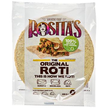 Foto van Surinaamse roti vellen bij jumbo