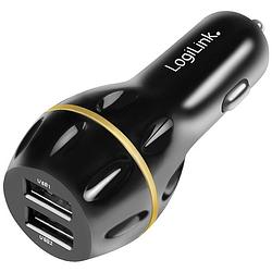 Foto van Logilink logilink pa0201 usb-oplader auto uitgangsstroom (max.) 3000 ma 2 x usb-a qualcomm quick charge 3.0