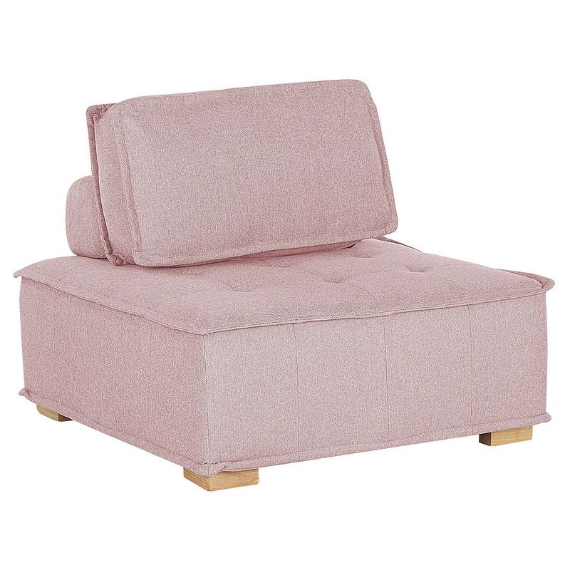 Foto van Beliani tibro - module element-roze-polyester