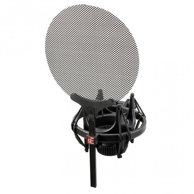 Foto van Se electronics isolation pack shockmount en popfilter