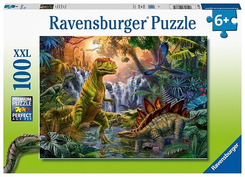 Foto van Ravensburger puzzel oase van dino's 100