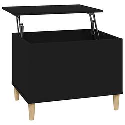 Foto van The living store salontafel aiden - salontafel - lift top - 60 x 44.5 x 45 cm - zwart