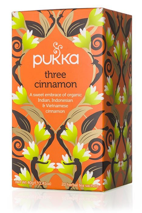 Foto van Pukka three cinnamon thee