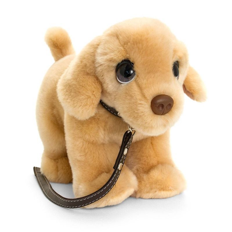 Foto van Labrador honden knuffeldier bruin 30 cm - knuffel huisdieren