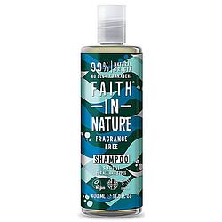 Foto van Faith in nature fragrance free shampoo - voor de gevoelige huid