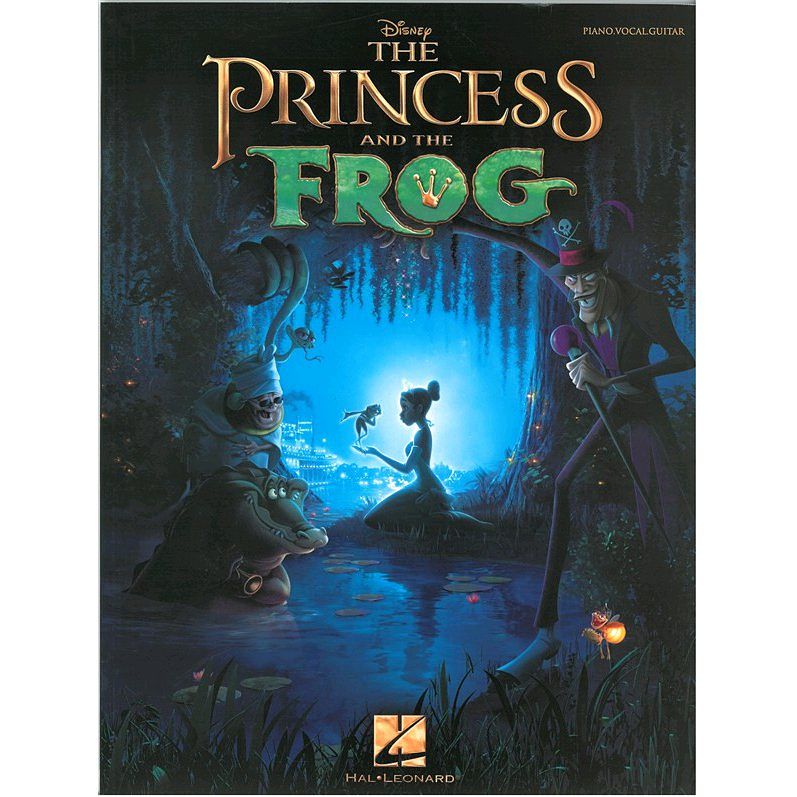 Foto van Hal leonard - the princess and the frog voor piano, zang, gitaar