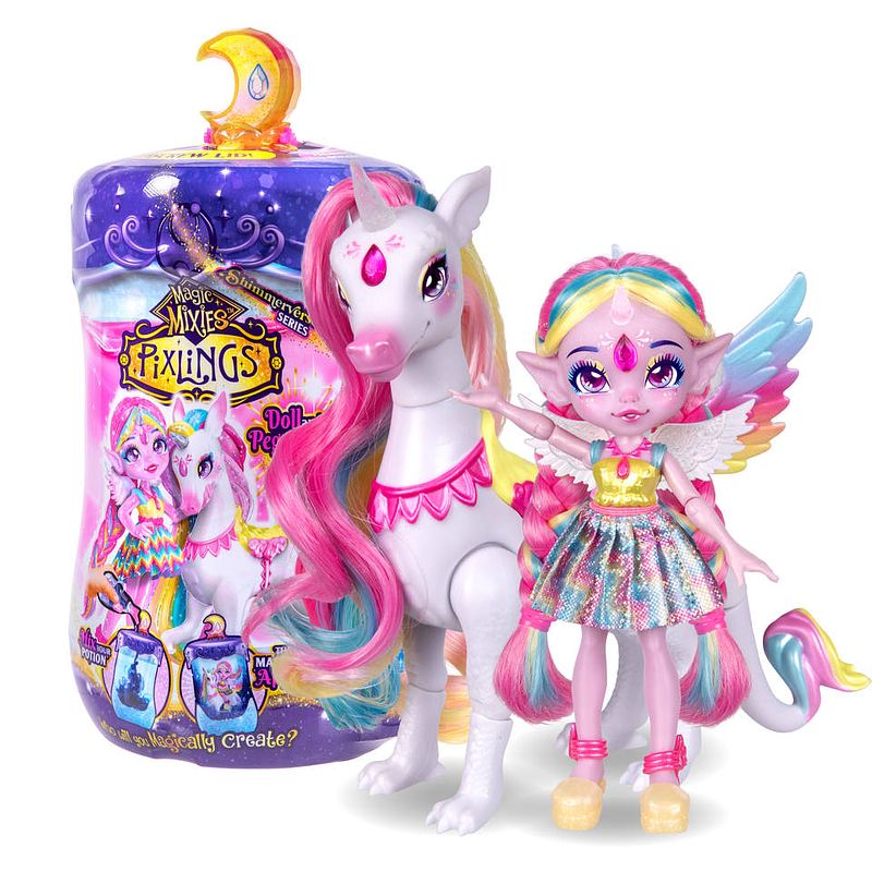 Foto van Magic mixies pixlings pop en unicorn pegasus