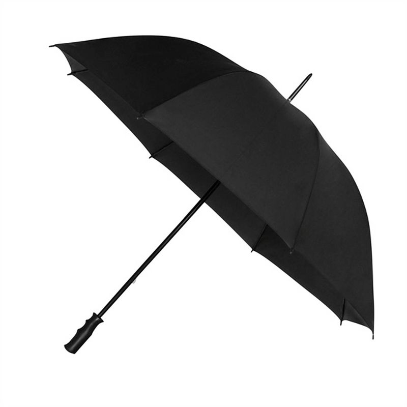 Foto van Impliva golfparaplu windproof 125 cm zwart