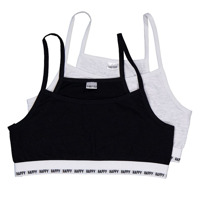 Foto van Tiener meisjes croptop 2-pack