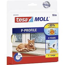 Foto van Tesa p-profile 05395-00100-00 afdichtingstape tesamoll wit (l x b) 10 m x 9 mm 1 stuk(s)