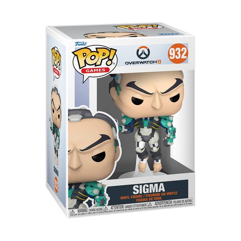 Foto van Pop games: overwatch 2 - sigma - funko pop #932